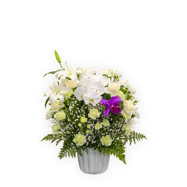 葬儀式・法事用 供花 洋花 HY3-M230 白グリーンタイプ